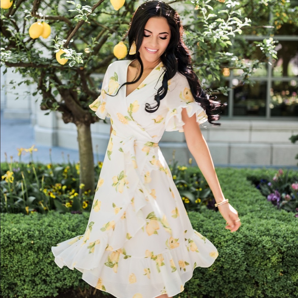 Rachel Parcell Lemon Grove Dress NWT